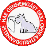 Har gennemget DKKs opdrtteruddannelse, overbygning i genetik og jura og suppleringskursus "Den lovpligtige hundeholde uddannelse"